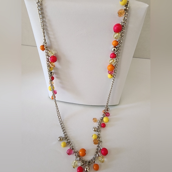 Paparazzi Miami Mojitio Multi Necklace Earring set (NWT) - Picture 11 of 14